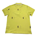 Sun68 Polo Mezza Manica Tinta Unita per Bambino CPA35328 GIALLO SUN68 