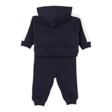 MOSCHINO completo 2 pezzi felpa-pantalone tinta unita Blu per Neonato MUK04U BLU MOSCHINO 