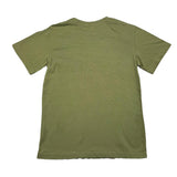 Refrigiwear Complete T-Shirt, einfarbig, Rundhalsausschnitt, mit Print, grüne Bermuda-Shorts für Jungen