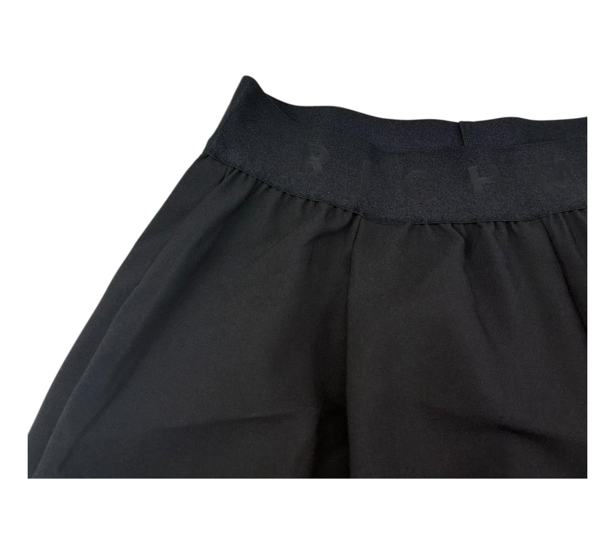 John Richmond Pantalone Tinta Unita Modello Palazzo per Bambina RGP26066PA NERO JOHN RICHMOND 