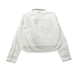 Met Camicia Tinta Unita Manica Lunga per Bambina MG31162 BIANCO MET 