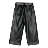JOHN RICHMOND pantalone modello a palazzo in ecopelle con cintura Nero per Bambina RGA24021PAXX NERO JOHN RICHMOND 