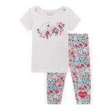 Guess Completo 2 Pezzi T-Shirt-Leggins per Neonata A4RG03K6YW3 BIANCO GUESS 