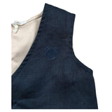 Mini Banda Gilet Tinta Unita per Neonato 326900 BLU MINI BANDA 