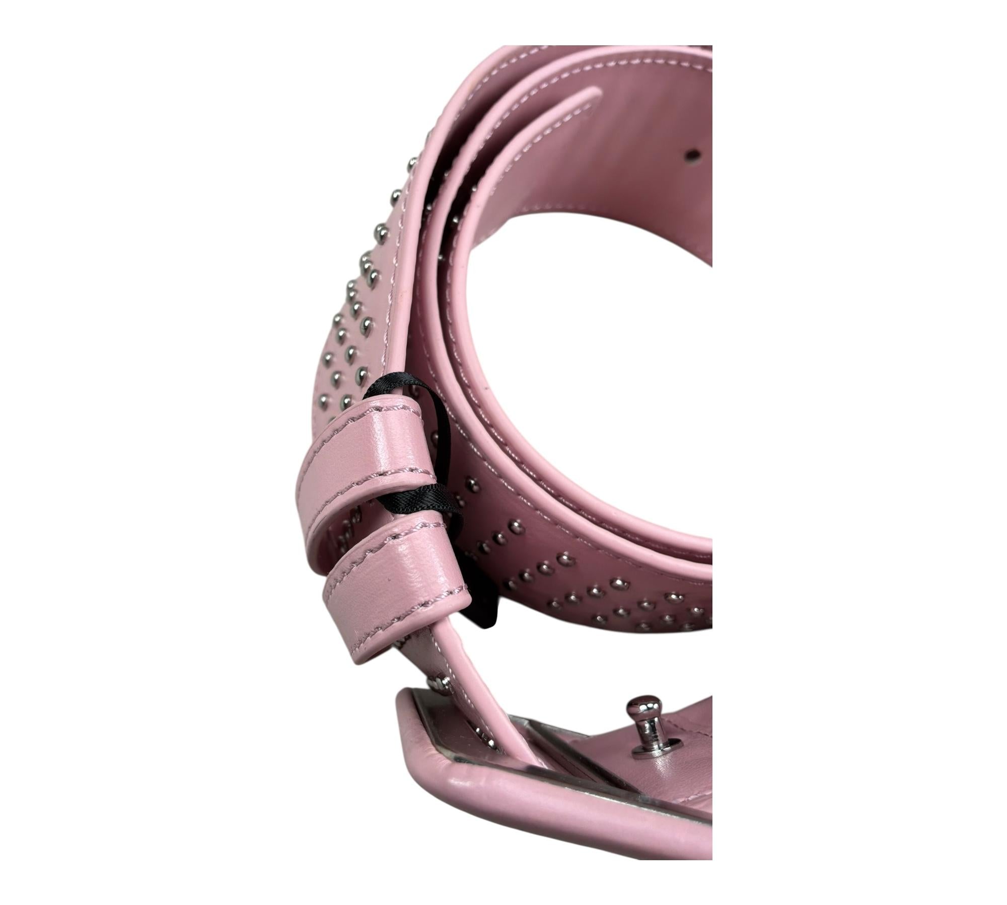 John Richmond Cintura Tinta Unita con Applicazioni per Bambina RGP26171CI ROSA JOHN RICHMOND 