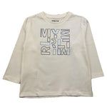 MAYORAL shirt girocollo tinta unita con stampa Bianco per Neonato 174NXX BIANCO MAYORAL 