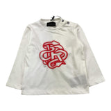 JOHN RICHMOND shirt girocollo tinta unita con stampa Bianco per Neonato RIA25045TS BIANCO JOHN RICHMOND 