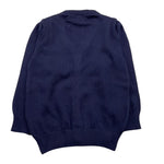 CESARE PACIOTTI cardigan tinta unita con logo Blu per Bambino MGP5361B BLU CESARE PACIOTTI 