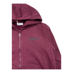 YOURS felpa con zip e cappuccio tinta unita Bordeaux per Bambino BY1477 BORDEAUX YOURS 