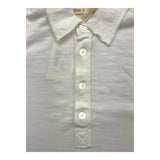 Zhoe &amp; Tobiah Einfarbiges Poloshirt Halbarm Weiß Für Babys
