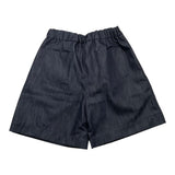 Brian Rush Einfarbige Bermudashorts mit elastischer Taille Blau für Jungen
