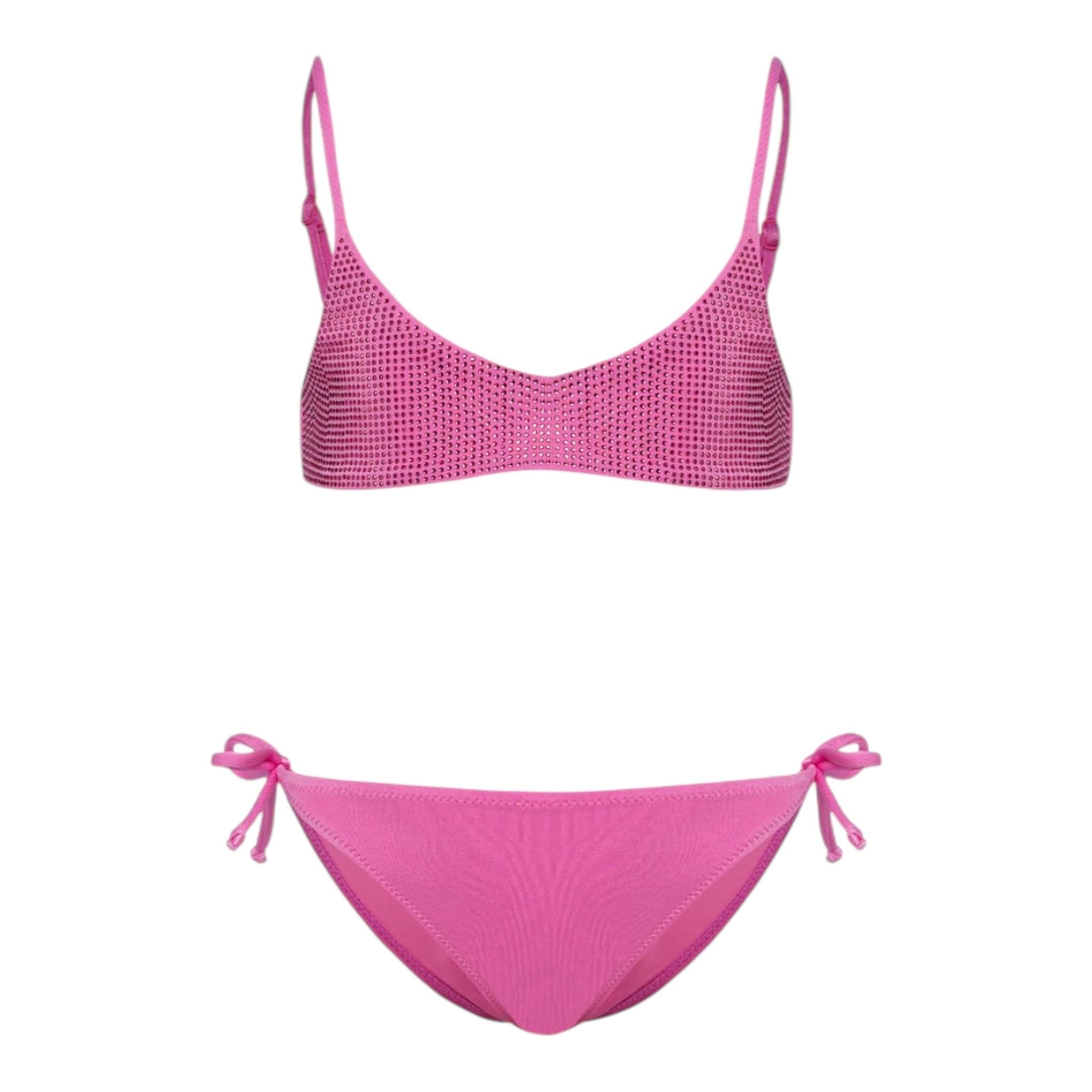 Saint Barth Costume 2 Pezzi Fascia-Mutandina per Bambina PALOMAJR FUXIA SAINT BARTH 