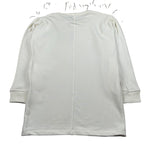 Jijil Abito Felpa tinta unita con Applicazioni Panna per Bambina JJE23AB017 PANNA JIJIL 