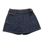 GUESS short in denim tinta unita Blu per Bambina J4BD12D5D70 BLU GUESS 