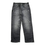 Madd Jeans tinta unita con Strappi Nero per Bambino MAB2004 NERO MADD 