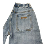 MOSCHINO jeans tinta unita con elastico in vita Azzurro per Bambino MUP054J AZZURRO MOSCHINO 