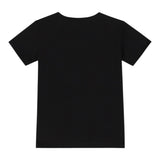 Emporio Armani T-Shirt Girocollo Tinta Unita con Stampa per Bambino 8N4N5 NERO EMPORIO ARMANI 