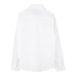 Boss Camicia Manica Lunga Tinta Unita con Logo per Bambino J52010X BIANCO BOSS 