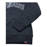 ZU+ELEMENTS felpa con zip e cappucci tinta unita con ricami Nero per Bambino ZU1706 NERO ZU+ELEMENTS 