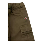 PLEASE pantalone tinta unita con elastico in vita Verde per Neonato PE43132B65 VERDE PLEASE 