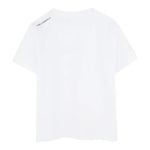 Karl Lagerfeld T-Shirt Girocollo Tinta Unita con Logo per Bambino Z30439J BIANCO KARL LAGERFELD 