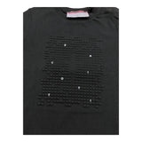 Cesare Paciotti T-Shirt Girocollo Tinta Unita con Stampa per Neonato TSP5164BN NERO CESARE PACIOTTI 