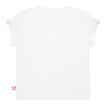 Billieblush T-Shirt Tinta Unita con Stampa per Neonata U21105 BIANCO BillIEBLUSH 