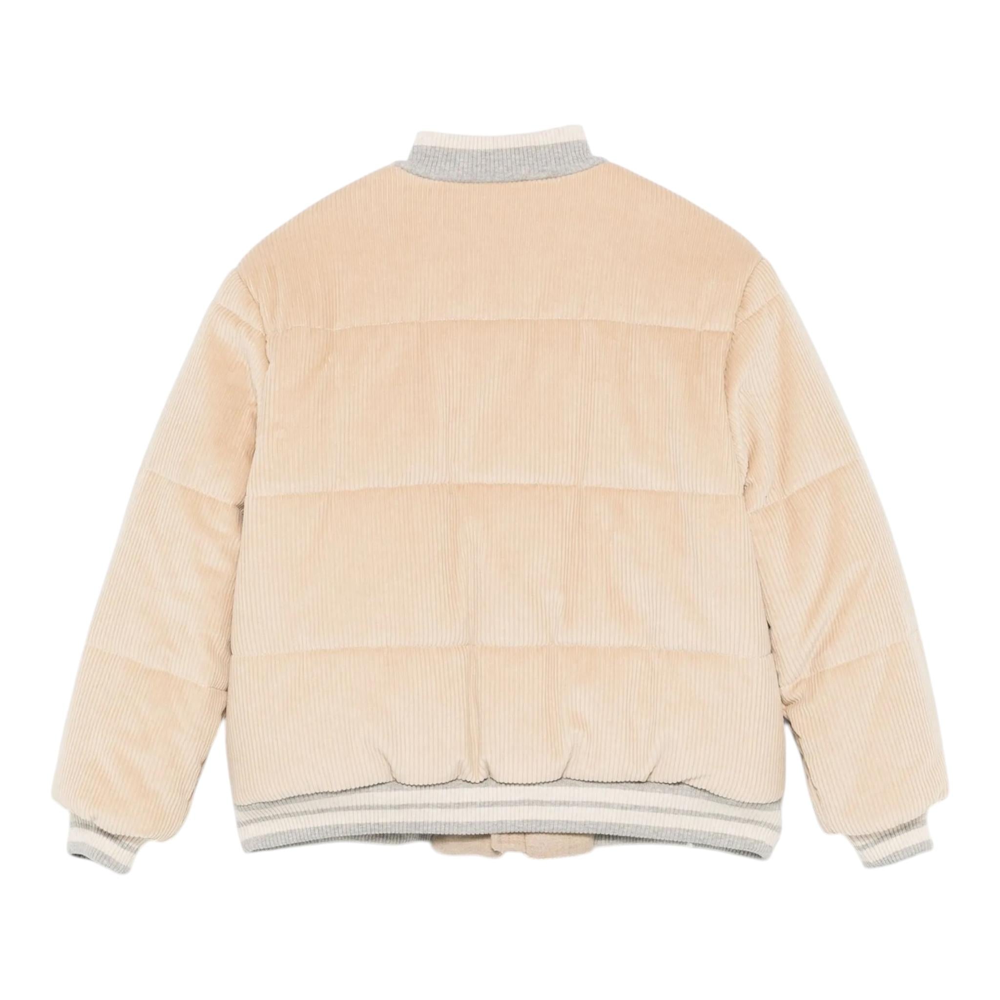 ELEVENTY giubbino tinta unita con zip e profili in contrasto Beige per Bambino EV2P37X BEIGE ELEVENTY 