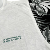 Paolo Pecora T-Shirt Girocollo tinta unita con Stampa Bianco per Bambino P3666 BIANCO PAOLO PECORA 