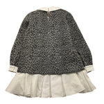 M+E' abito manica lunga fantasia maculata Grigio per Bambina UE1613 GRIGIO M+E' 