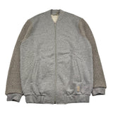 ELEVENTY felpa con zip tinta unita con maniche in maglia Grigio per Bambina EV4A10 GRIGIO ELEVENTY 