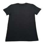 I'M Brian T-Shirt Girocollo tinta unita con Stampa Nero per Bambino TS1457J NERO I'M BRIAN 