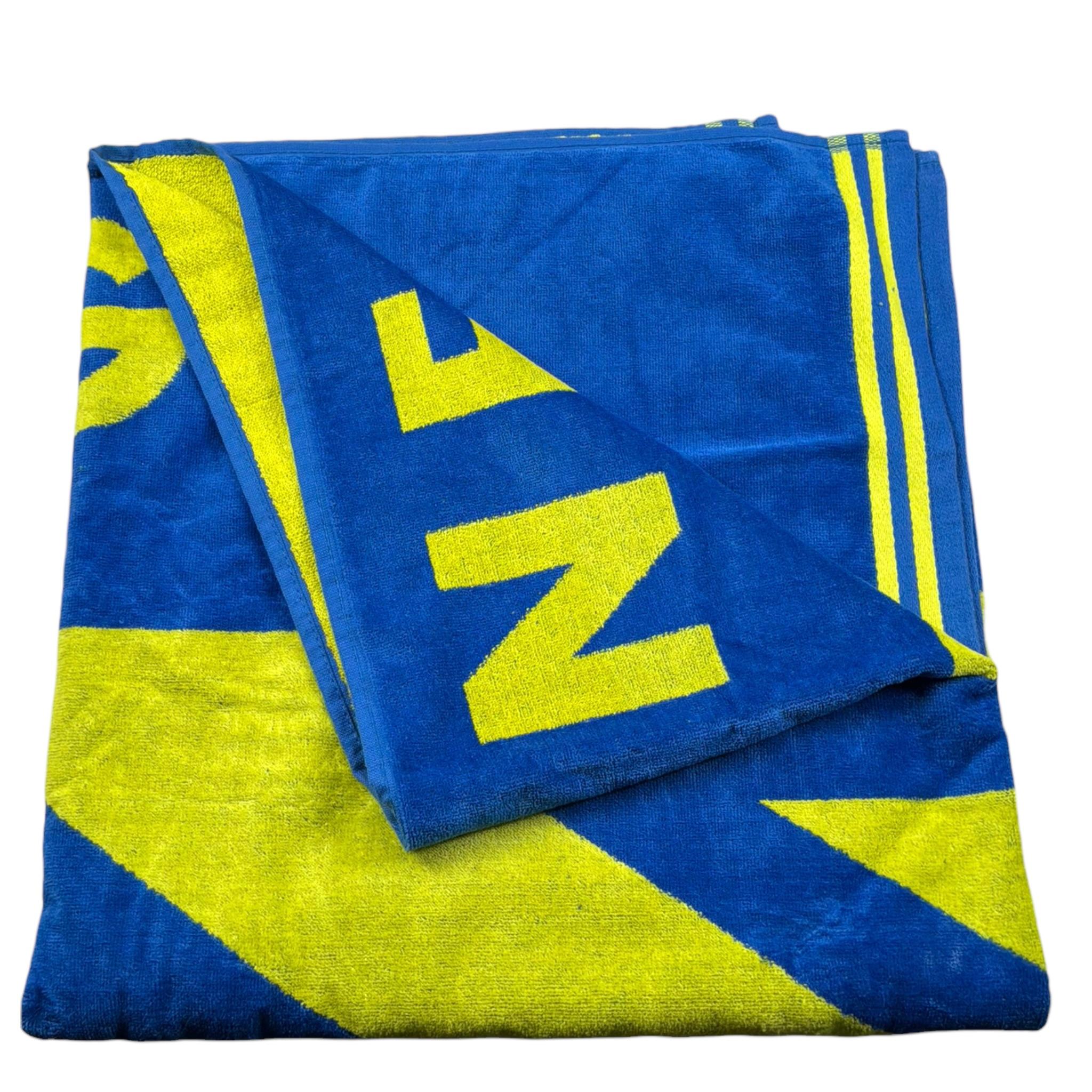 4Giveness Telo Mare Bicolore con Stampa per Bambino FGAB4082 COBALTO 4GIVENESS 