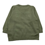 NAME.IT maglia girocollo tinta unita con ricamo animale Verde per Neonato 13233122 VERDE NAME.IT 