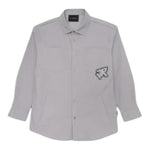 John Richmond Camicia Tinta Unita con Tasche per Bambino RBP25143CAX GRIGIO JOHN RICHMOND 