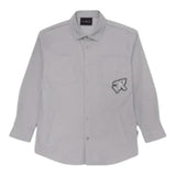 John Richmond Camicia Tinta Unita con Tasche per Bambino RBP25143CAX GRIGIO JOHN RICHMOND 