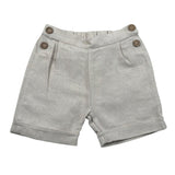 Wedoble Bermuda Tinta Unita con Elastico In Vita per Neonato V2416922A BEIGE WEDOBLE 