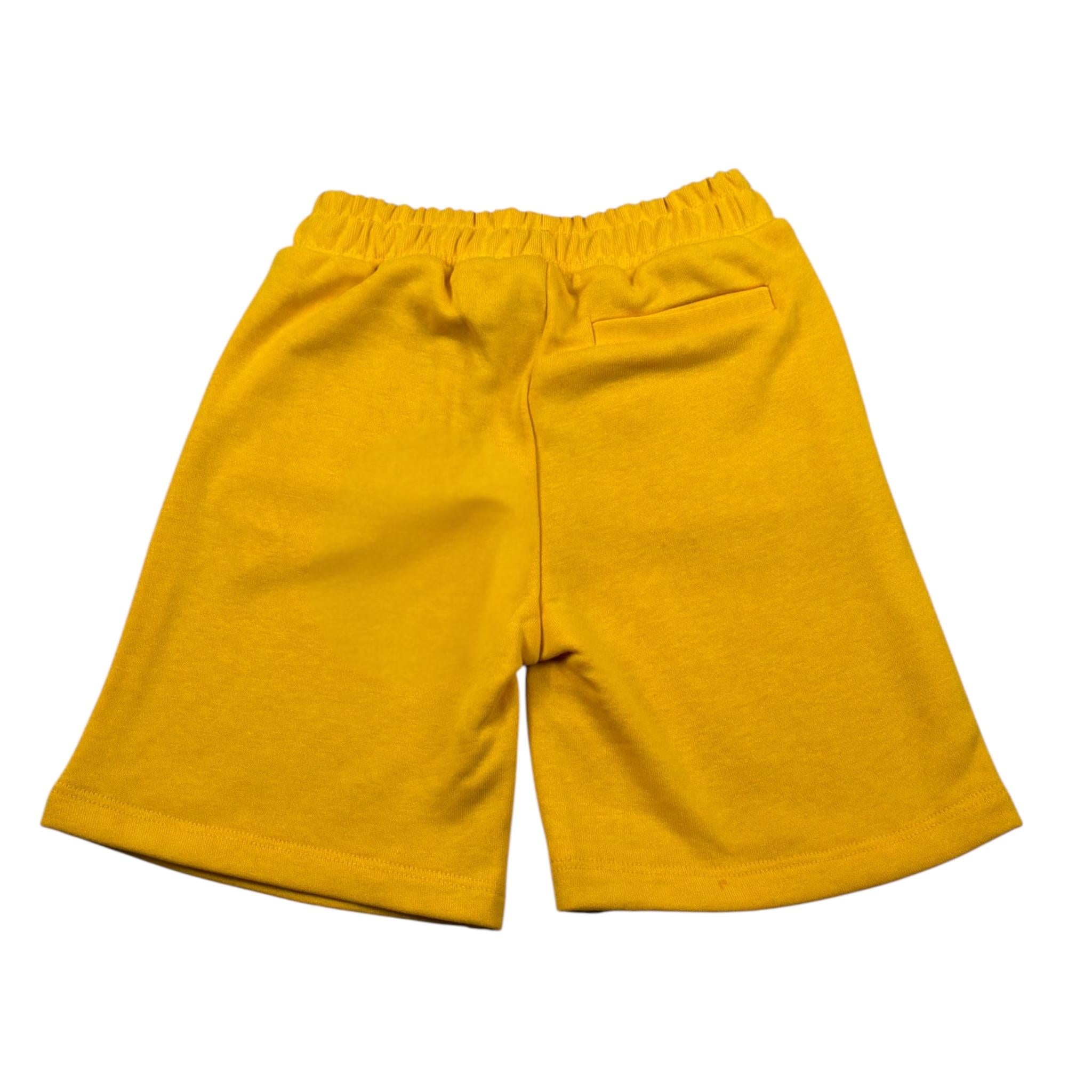 Iceberg Bermuda Felpa tinta unita Senape per Bambino BFICE510B SENAPE ICEBERG 