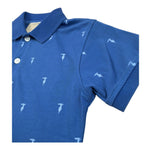 Trussardi Polo Mezza Manica Tinta Unita con Loghi per Bambino TBP26106PO BLU TRUSSARDI 