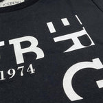 Iceberg T-Shirt Girocollo Tinta Unita con Stampa per Bambino TSICE5100J NERO ICEBERG 