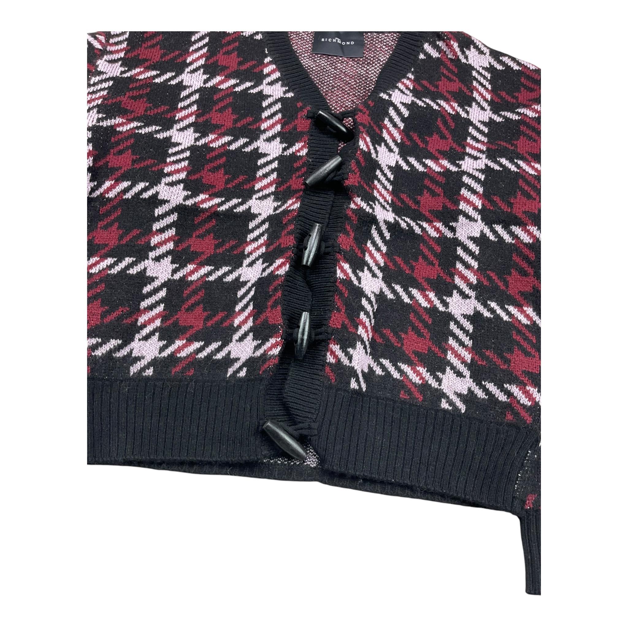 JOHN RICHMOND cardigan stampa fantasia Nero per Bambino RGA25076CD NERO JOHN RICHMOND 