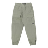 Aspesi Hose mit elastischer Taille, einfarbig, grün für Jungen