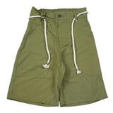 Never Too Bermuda tinta unita con Elastico In Vita Verde per Bambino NT2274R VERDE NEVER TOO 