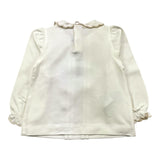 MAYORAL shirt tinta unita con colletto e ricami Panna per Neonata 2194 PANNA MAYORAL 