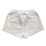 Cesare Paciotti Einfarbige Bermudashorts mit weißem Logo für Neugeborene