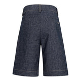 Fay Bermuda In Denim Tinta Unita per Bambino FW6Q59 BLU FAY 
