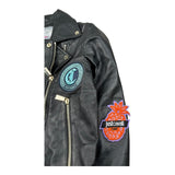 Just Cavalli Giubbino Ecopelle Tinta Unita per Bambino JGP260205GB NERO JUST CAVALLI 