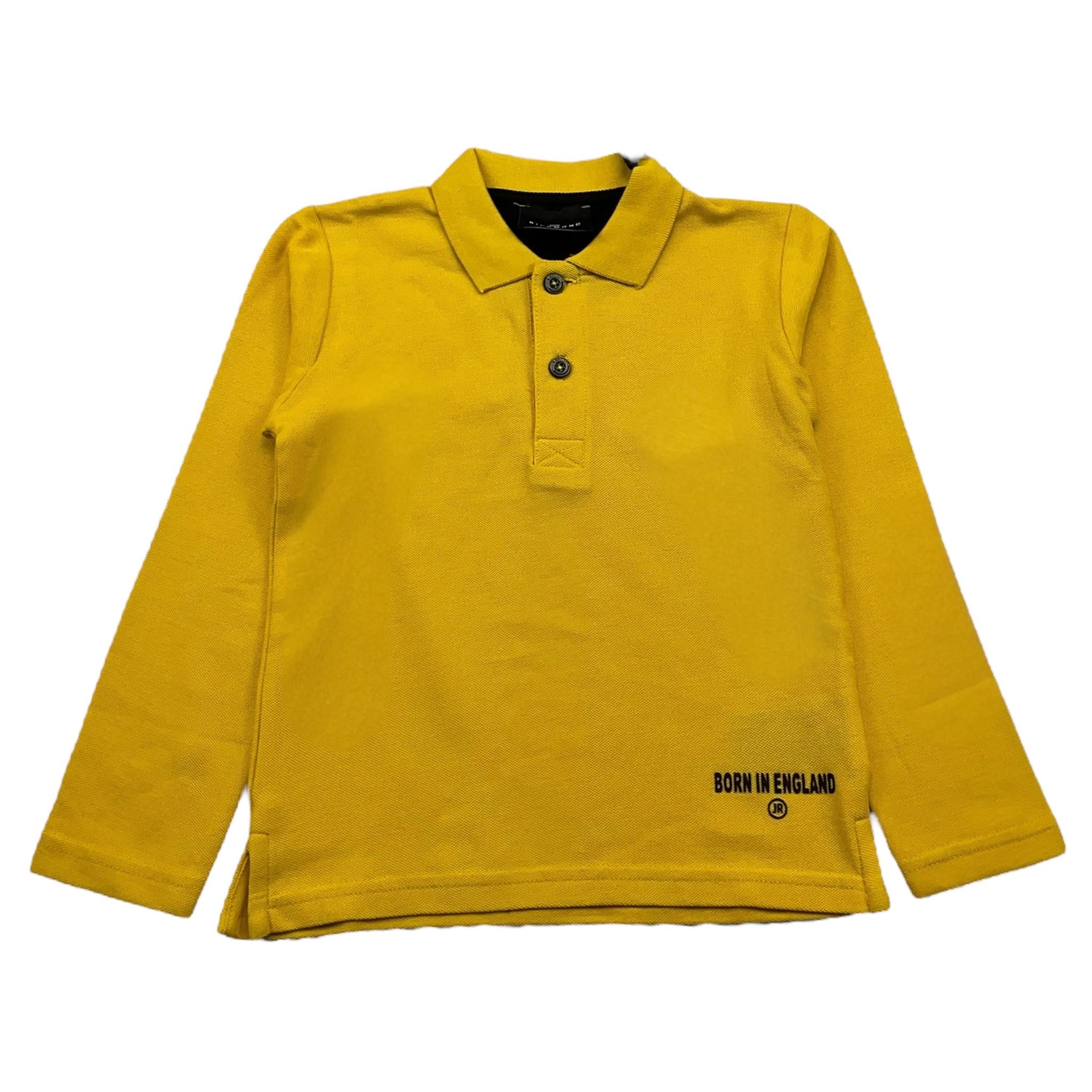 JOHN RICHMOND polo manica lunga tinta unita Giallo per Bambino RIA24038POOF GIALLO JOHN RICHMOND 