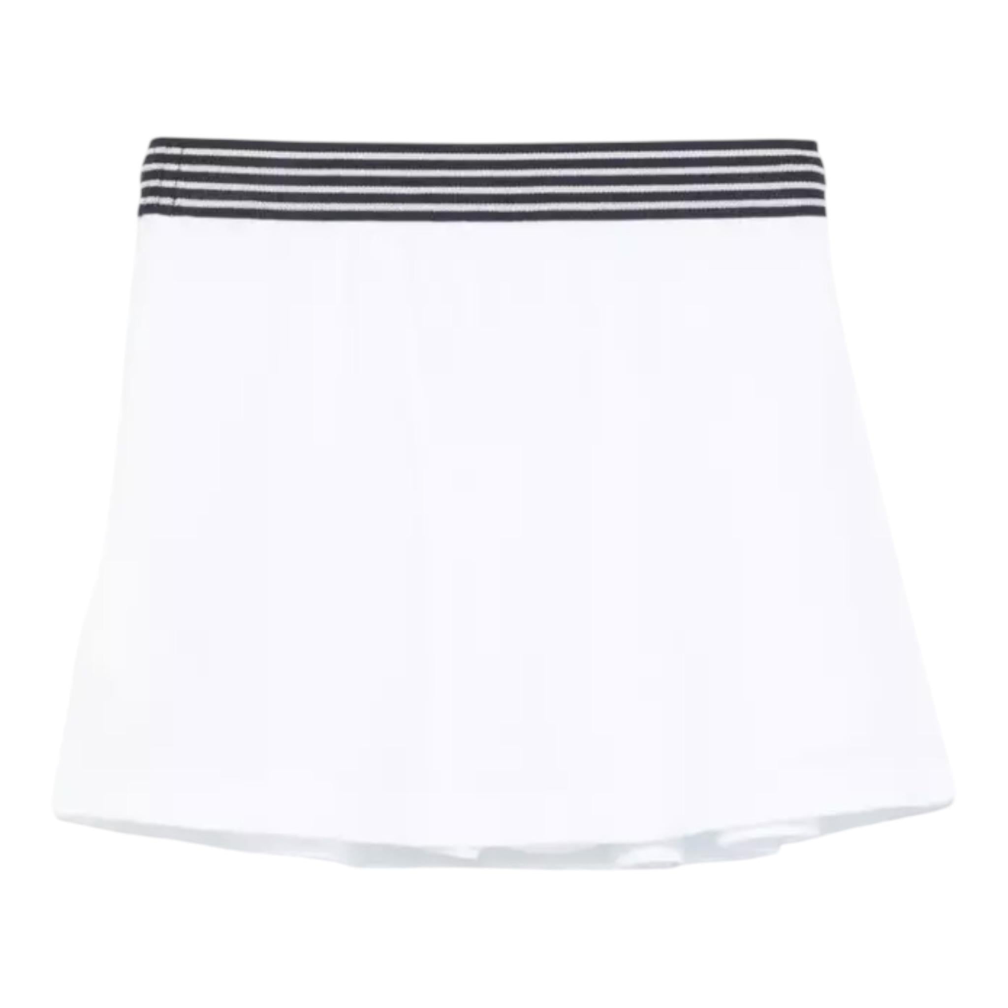 Monnalisa Short Modello Gonna Tinta Unita con Stampa per Bambina 19E700 BIANCO MONNALISA 