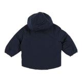 K-WAY giubbino reversibile con zip e cappucciobicolore Blu/beige per Neonato K7132PWM BLU/BEIGE K-WAY 